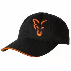FOX Baseball Cap Black / Orange