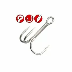 GAMAKATSU Treble 13 Nickel / 10 Stuks