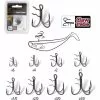 QUANTUM Claw Treble Hooks -Viskleding Verkoop quantum claw treble hooks haken
