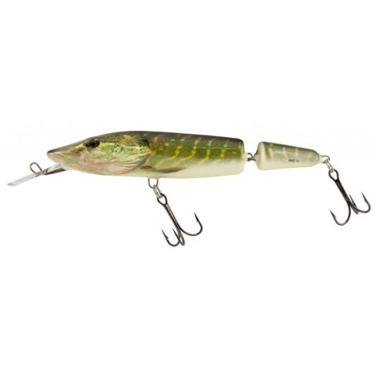 SALMO Pike Jointed Floating / Real Pike / 13cm / 21gr 3 SALMO Pike Jointed Floating / Real Pike / 13cm / 21gr