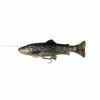 SAVAGE GEAR 4D Line Thru Pulse Tail Trout Brown / 16cm / 51gr -Viskleding Verkoop savage gear 4d line thru pulse tail trout brown 16cm 51gr 61977 softbaits