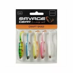 SAVAGE GEAR Craft Shads Dark Water Mix 5 St