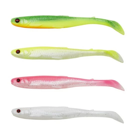 SAVAGE GEAR Slender Scoop Shad / Dark Water / 11cm 3 SAVAGE GEAR Slender Scoop Shad / Dark Water / 11cm