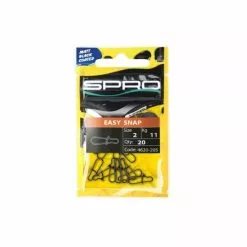 SPRO Matt Black Easy Snap