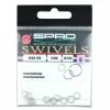 SPRO Nickel Splitring -Viskleding Verkoop spro nickel splitring 4556 106 4556 108 4556 110 4556 112 4556 114 accessoires en toebehoren